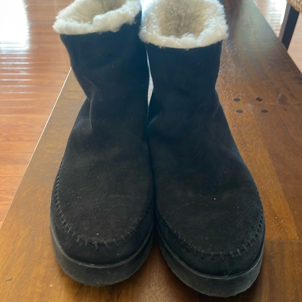 Jenni Kayne, Shearling Sherpa moccasin boot, size 38